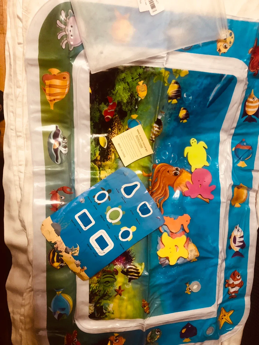 Inflatable Tummy Time Water Mat