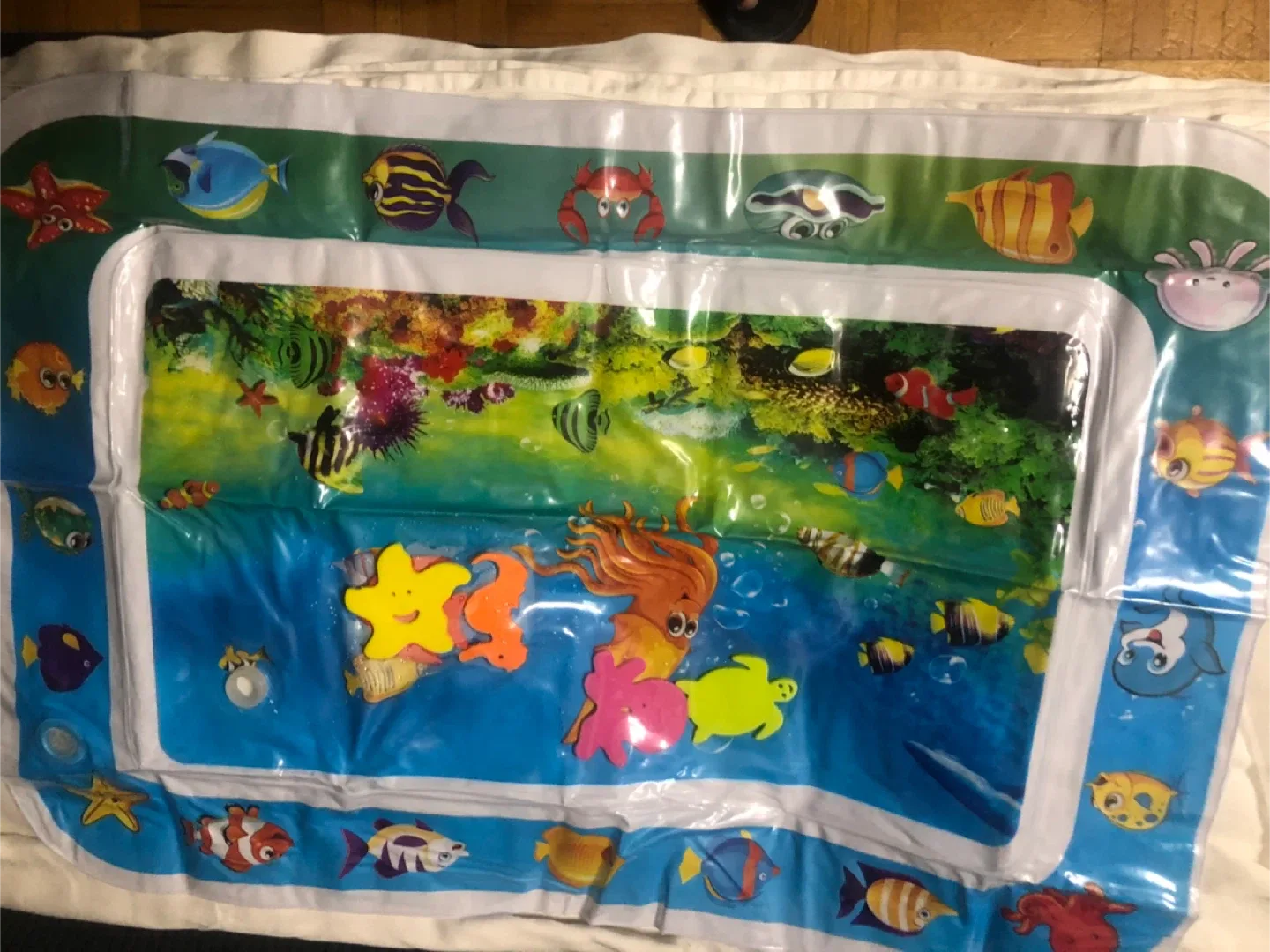 Inflatable Tummy Time Water Mat image indicator(6)