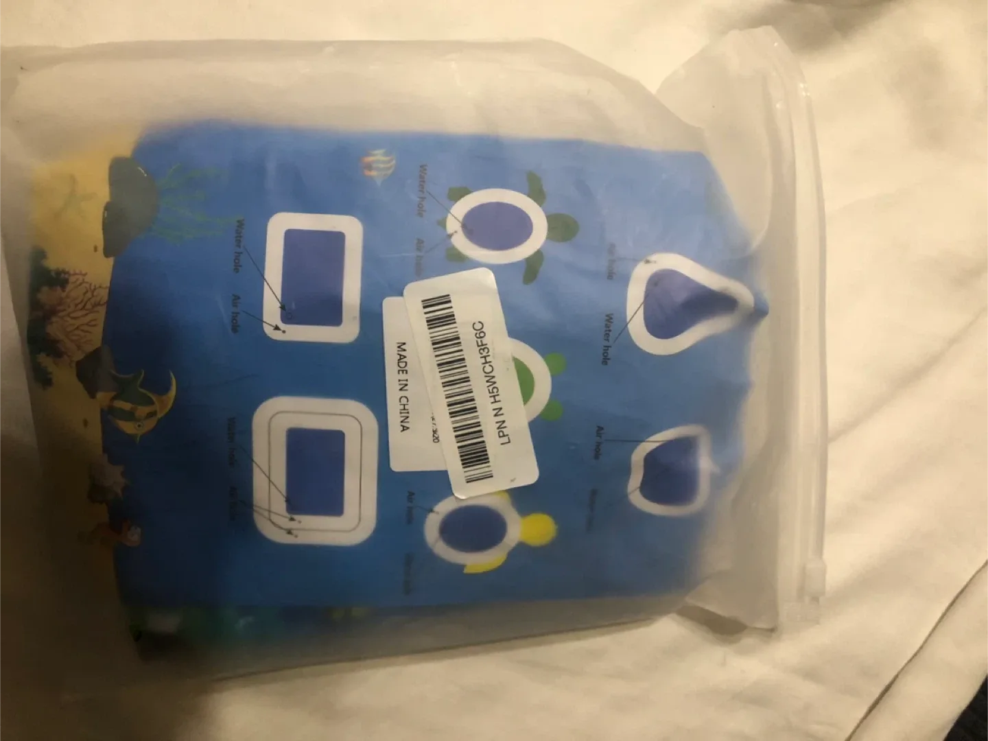 Inflatable Tummy Time Water Mat image indicator(8)