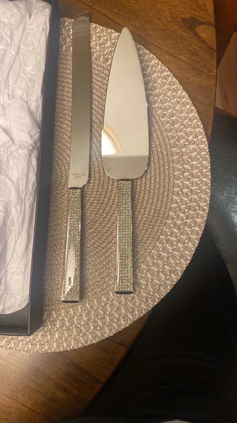 Cake Knife and Server Set