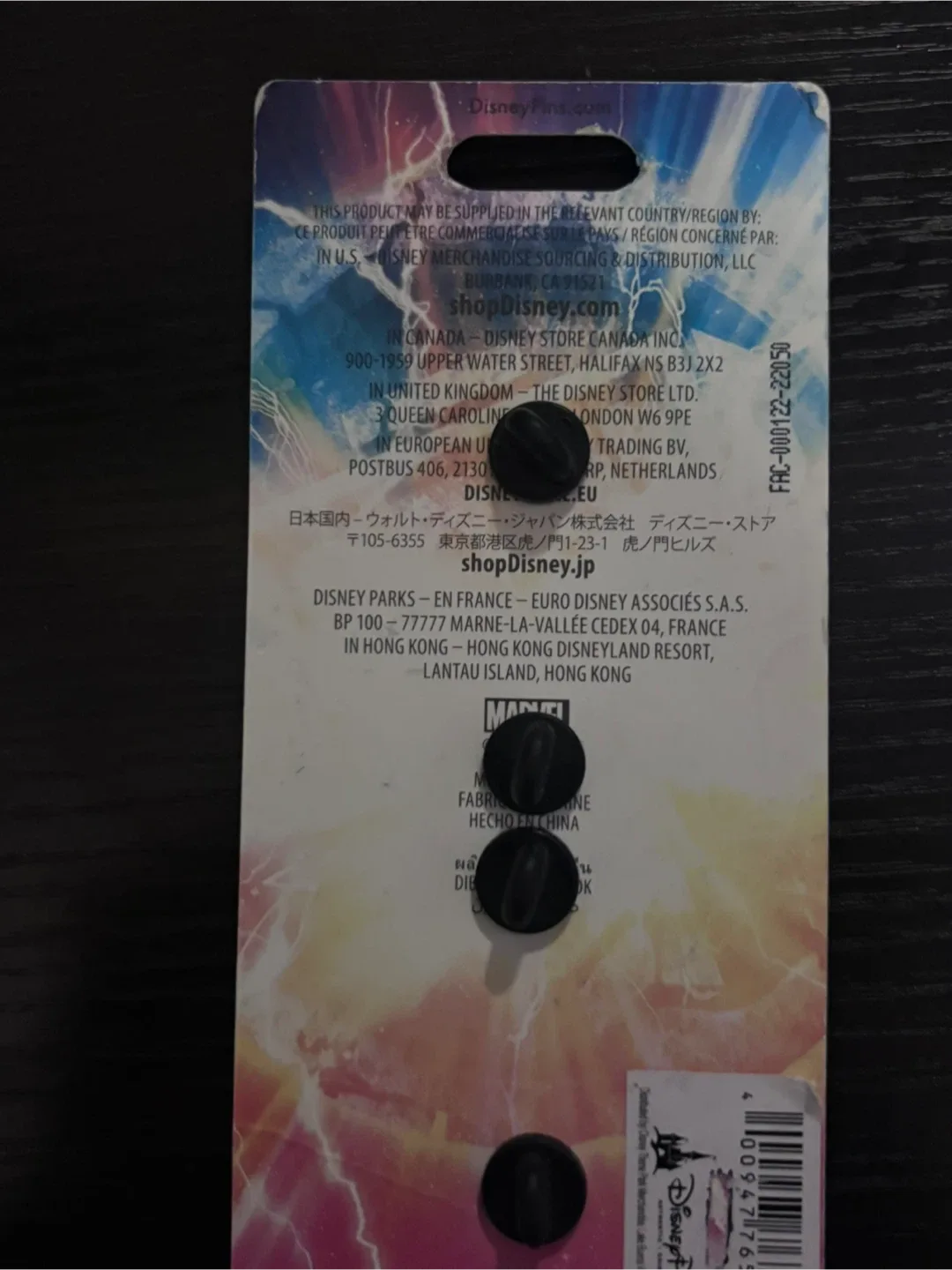 Thor Love and Thunder Disney Pins - Worthy & Mighty image indicator(3)