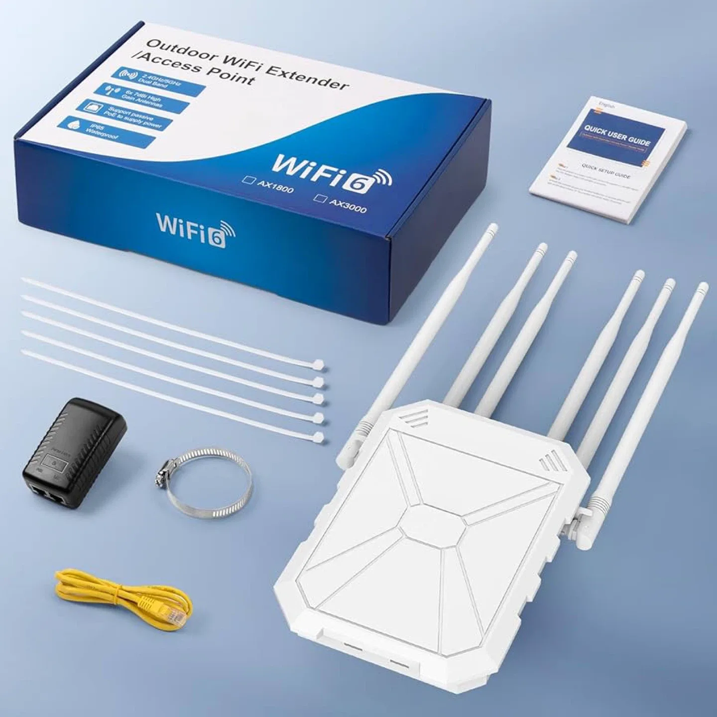 AX1800 Outdoor WiFi 6 Extender