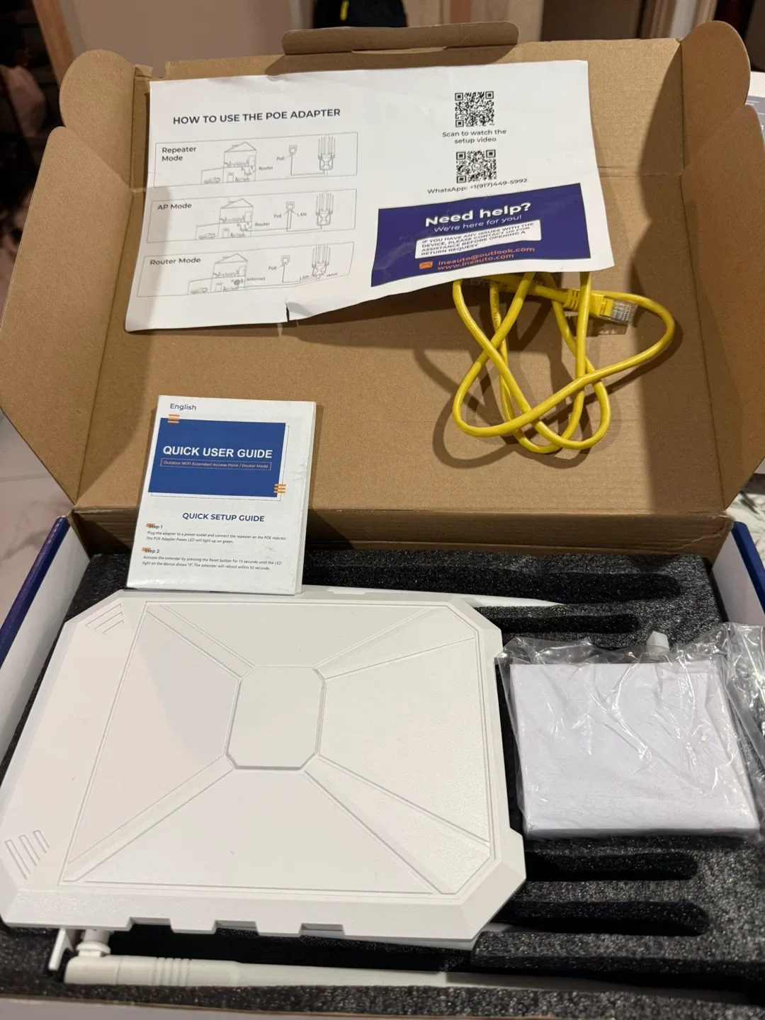 AX1800 Outdoor WiFi 6 Extender image indicator(10)