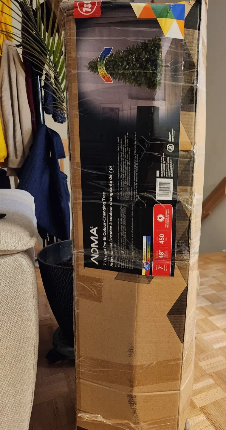 NOMA Dresden Pre-lit 7 pi – 450 DEL – Excellent état