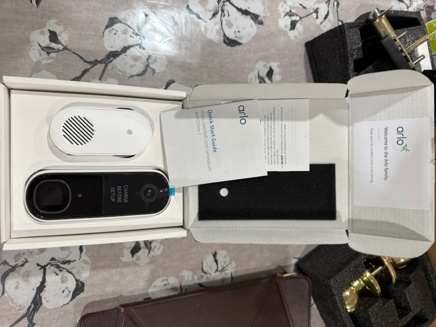 Arlo Video Doorbell 2K with Chime image indicator(6)