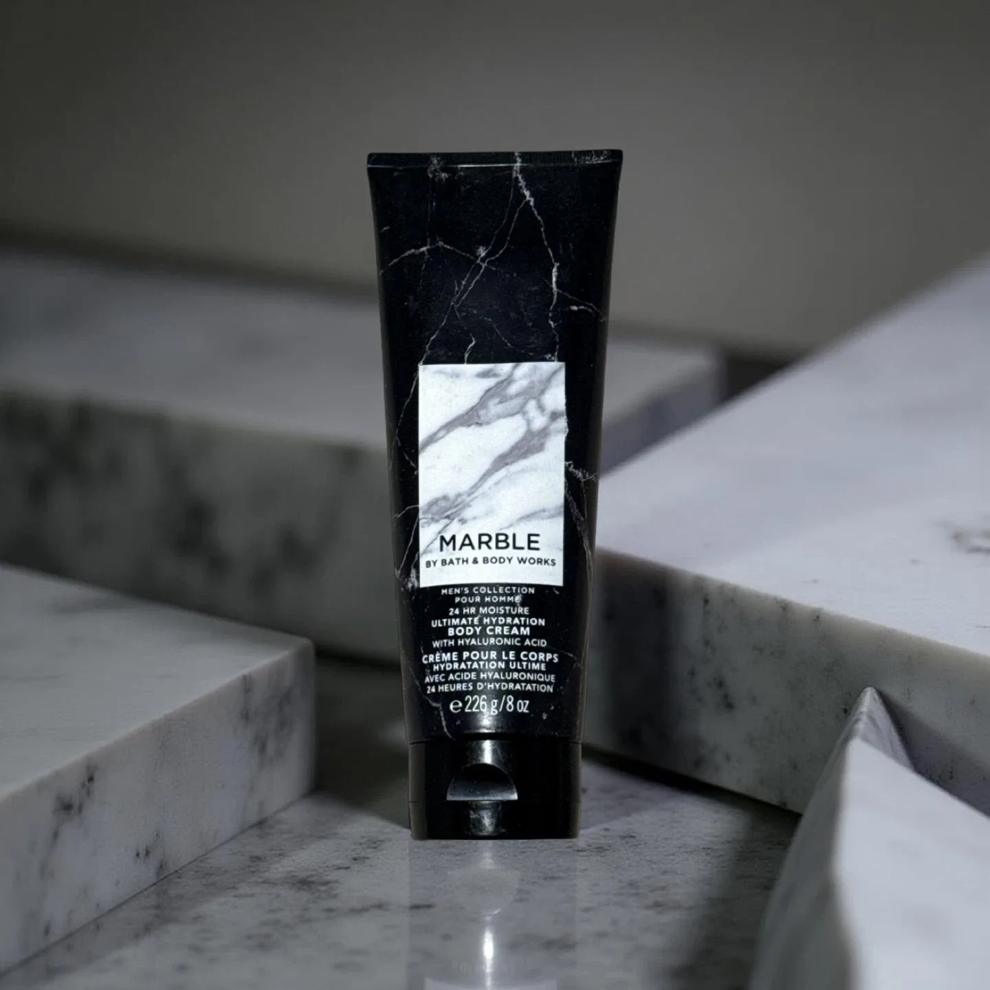 FREE – Bath & Body Works “Marble” Body Cream (Used ~65% Left)