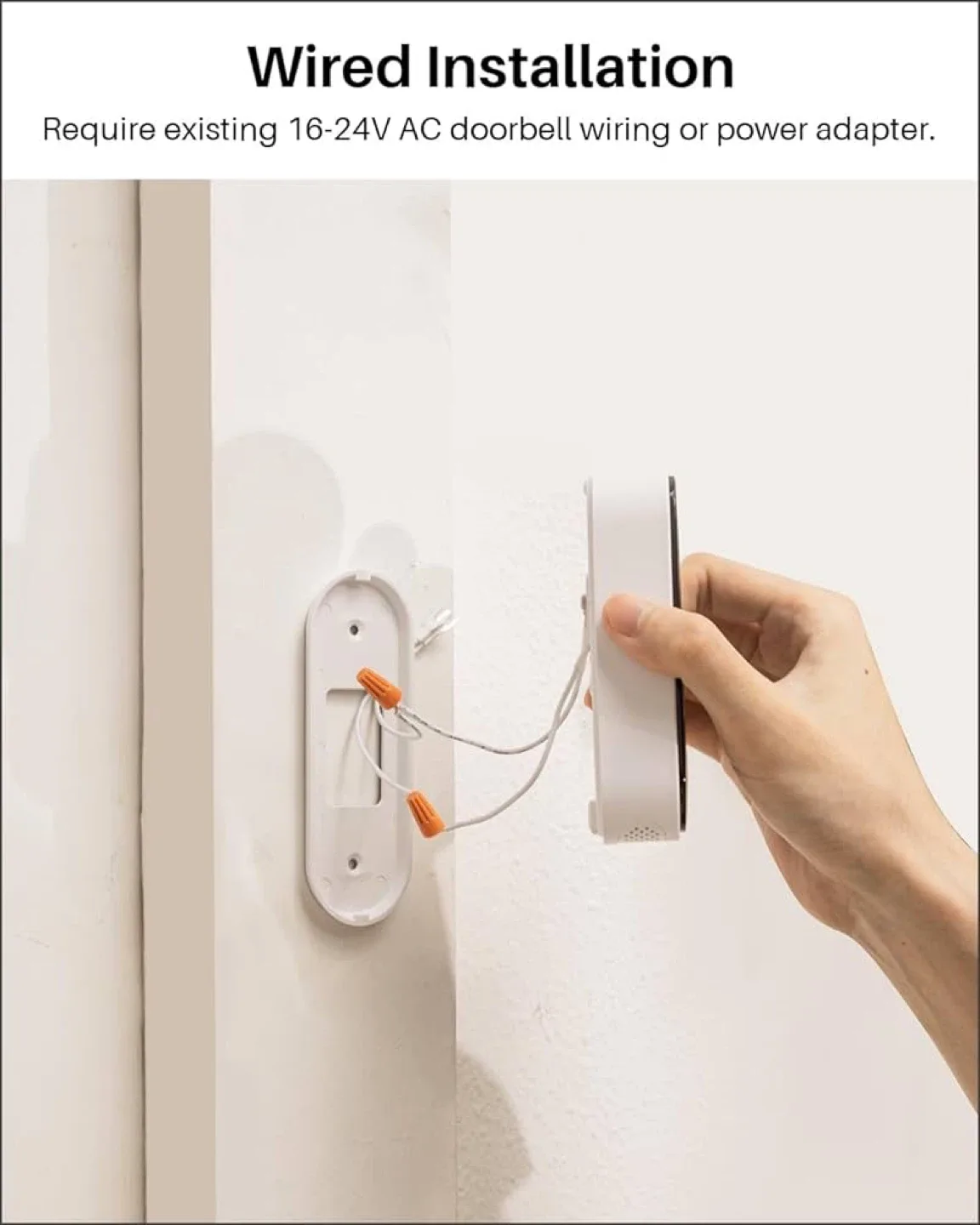 WUUK 4K Wireless Doorbell Camera image indicator(4)