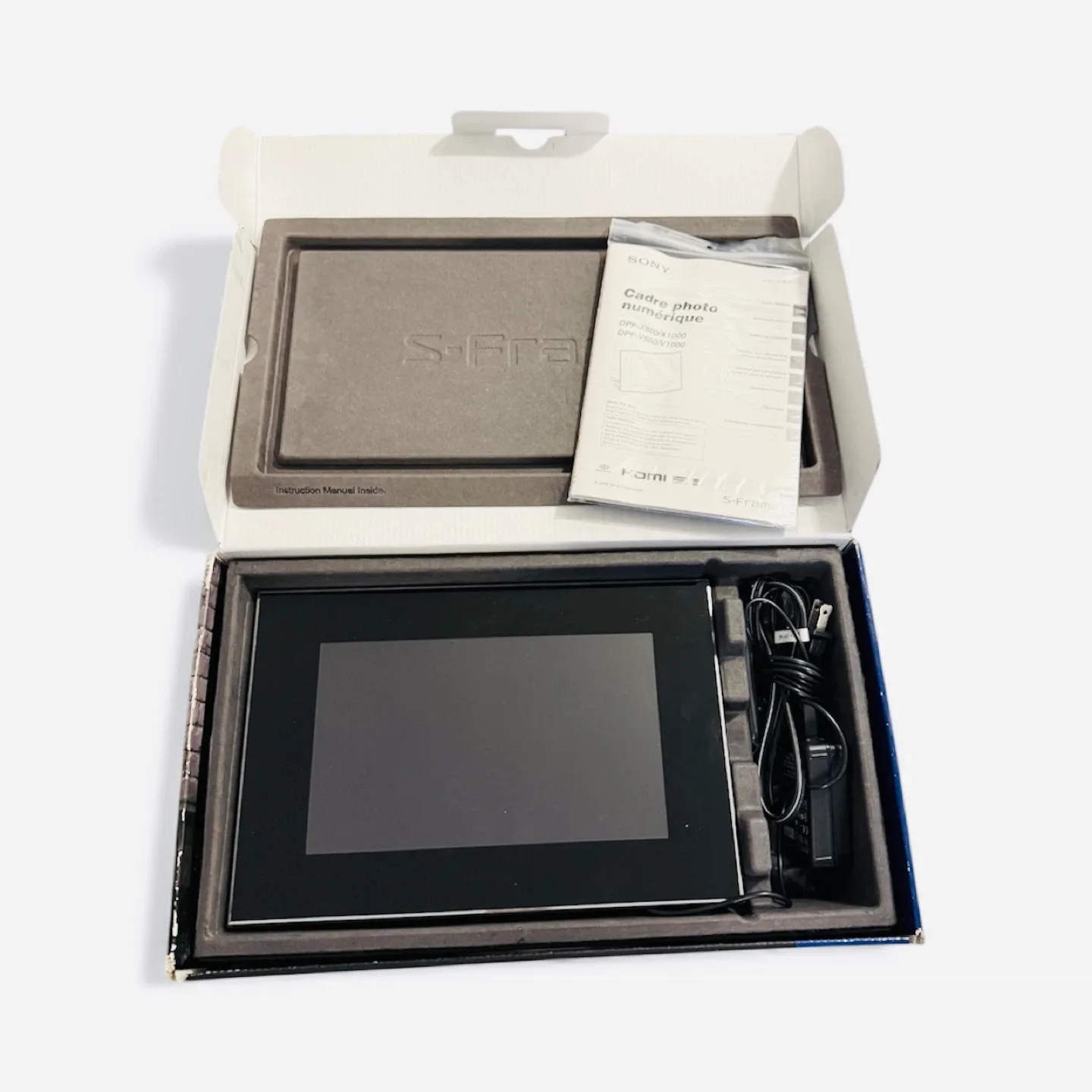 Sony S-Frame Digital Photo Frame – 10.2” – Model DPF-V1000 image indicator(7)