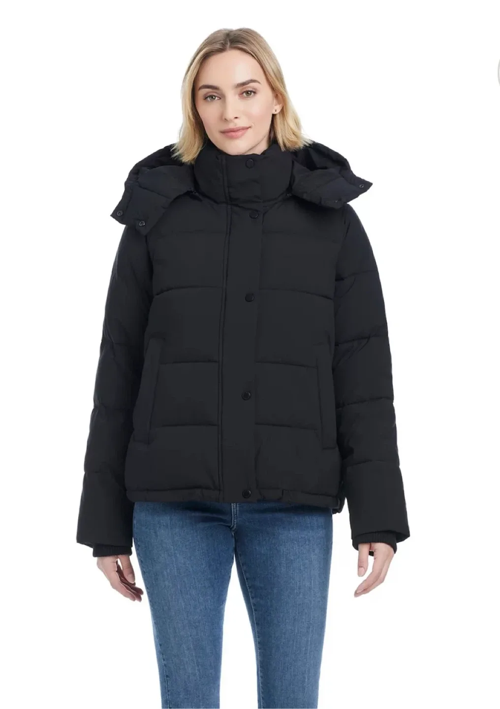 Sanctuary hooded puffer jacket