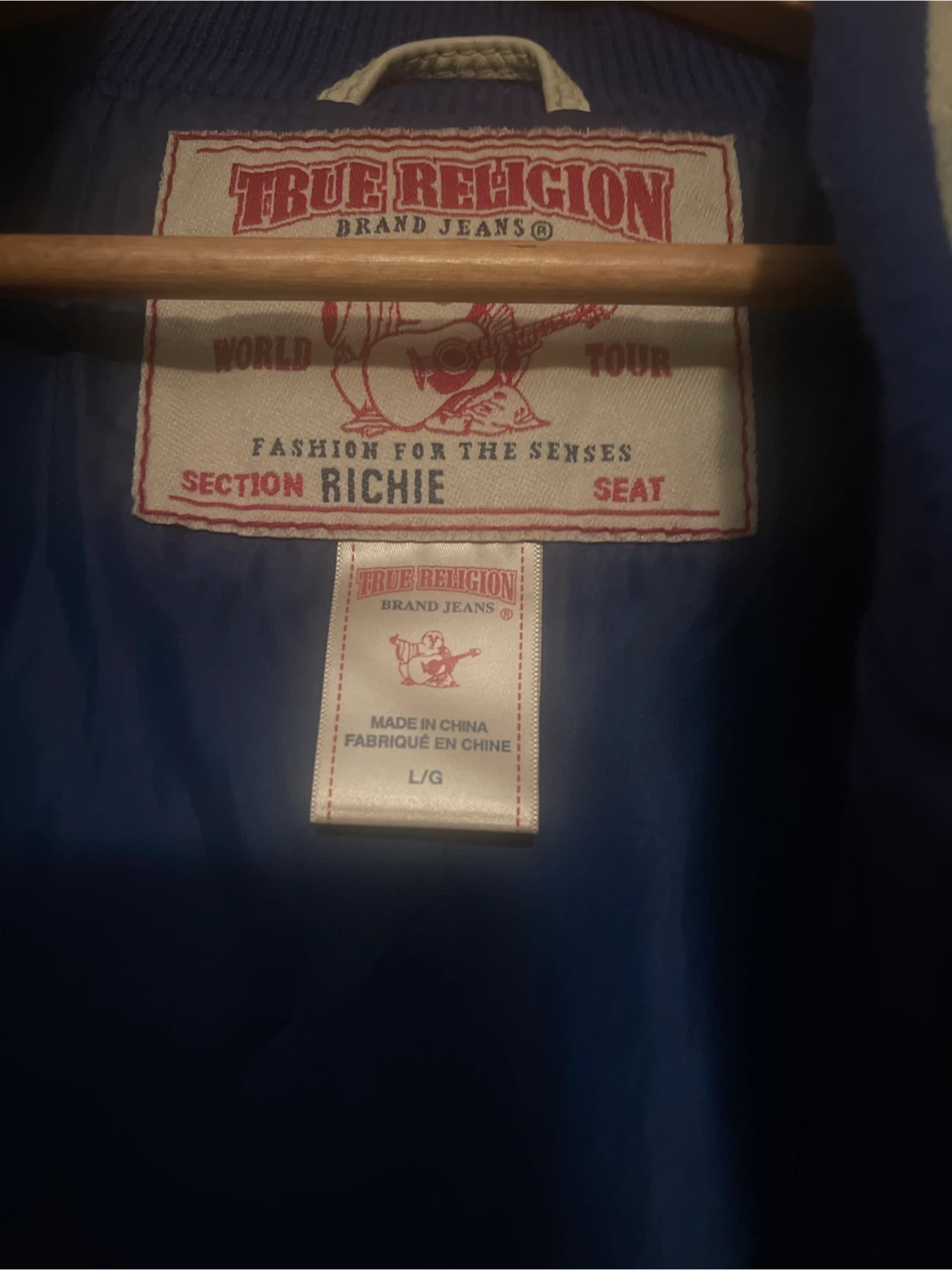 True Religion Varsity Jacket - L/G - photo 2