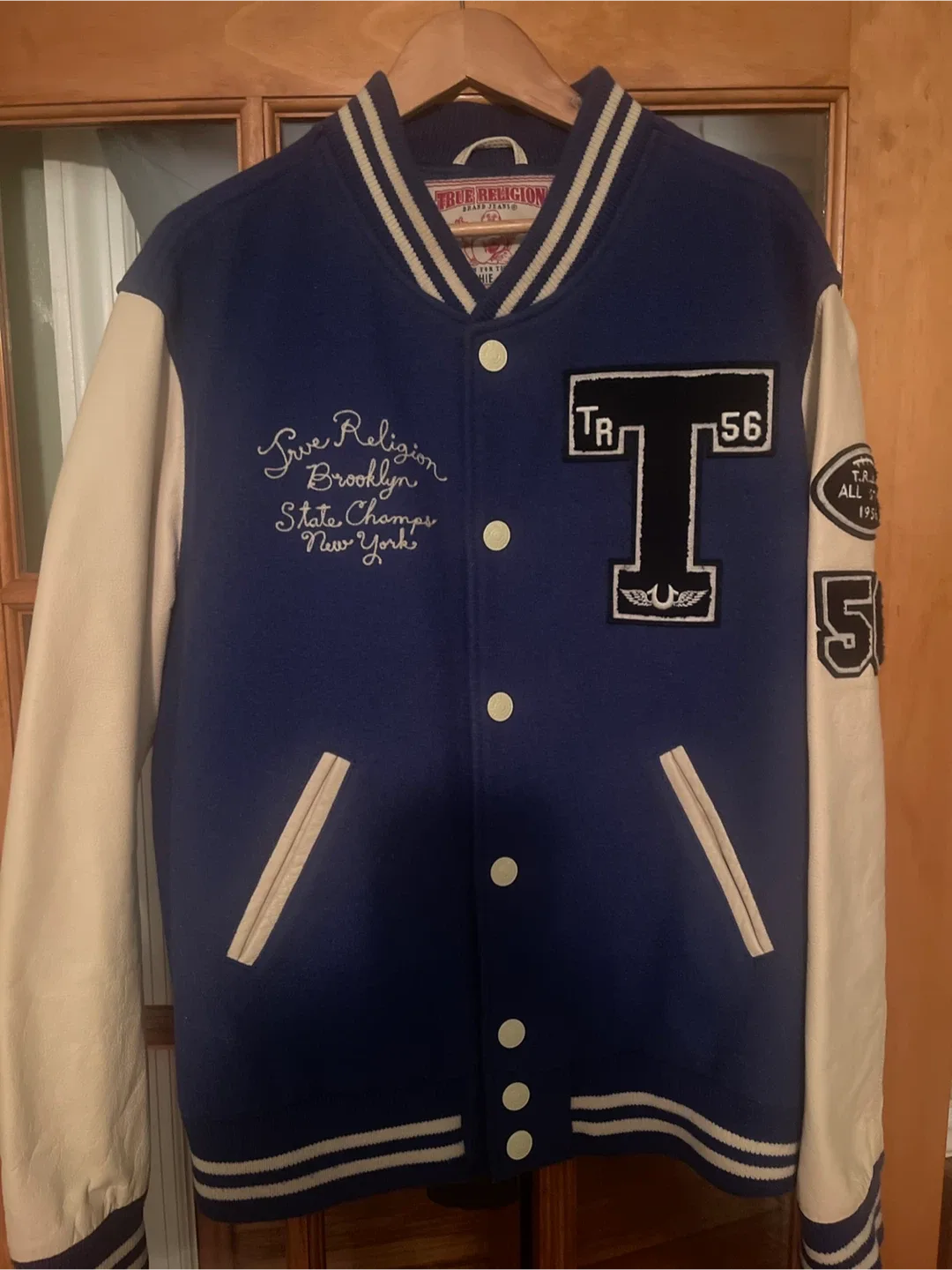 True Religion Varsity Jacket - L/G