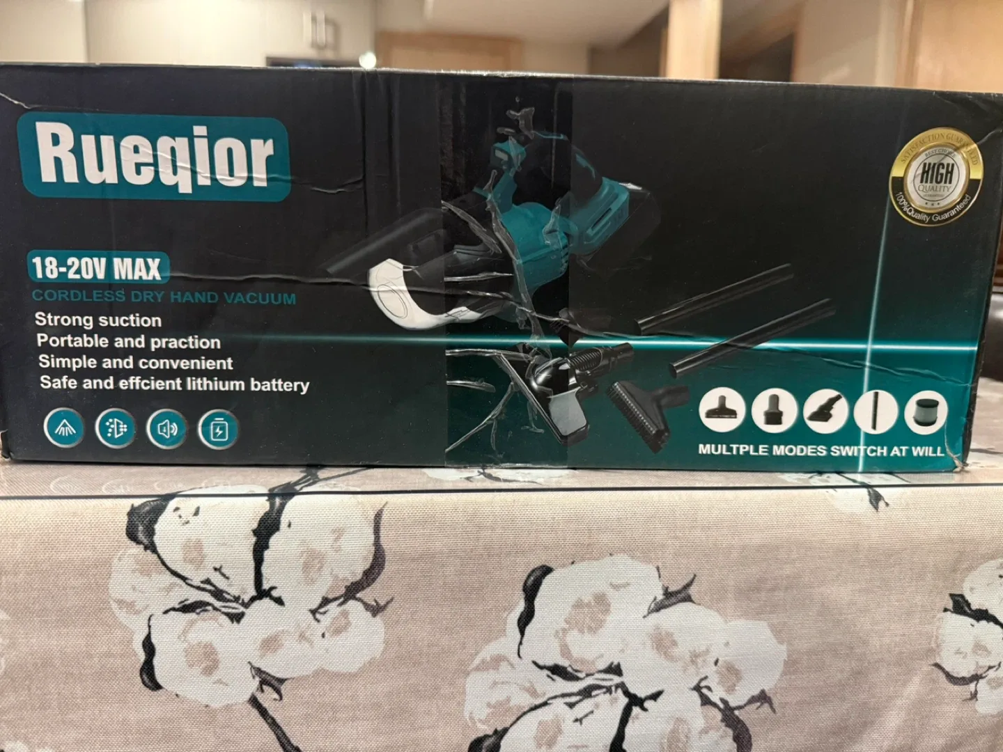 Rueqior Cordless Hand Vacuum image indicator(5)