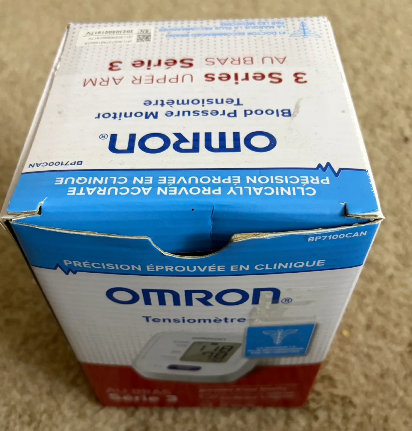 Omron 3 Series Upper Arm Blood Pressure Monitor image indicator(4)