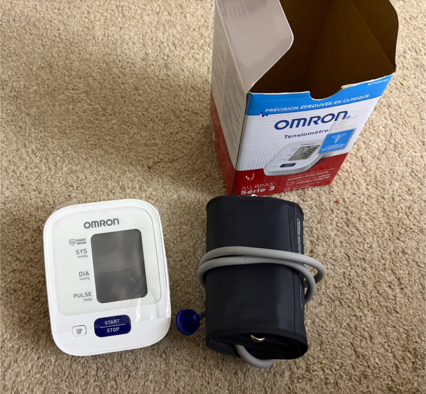 Omron 3 Series Upper Arm Blood Pressure Monitor