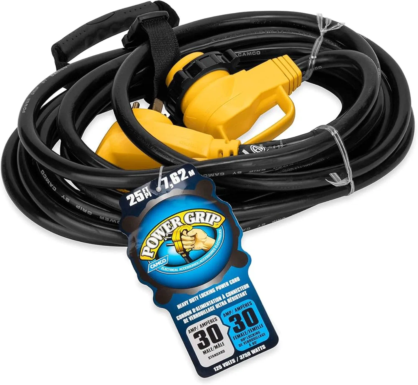 Camco Power Grip 50-Amp Extension Cord image indicator(6)