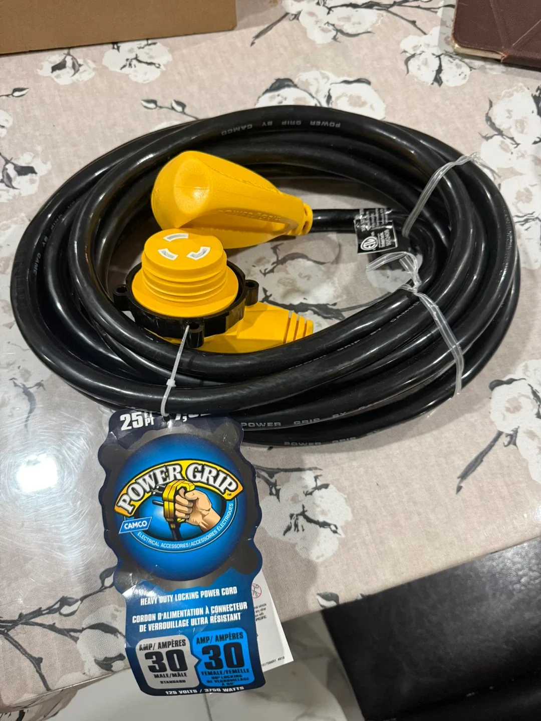 Camco Power Grip 50-Amp Extension Cord image indicator(7)