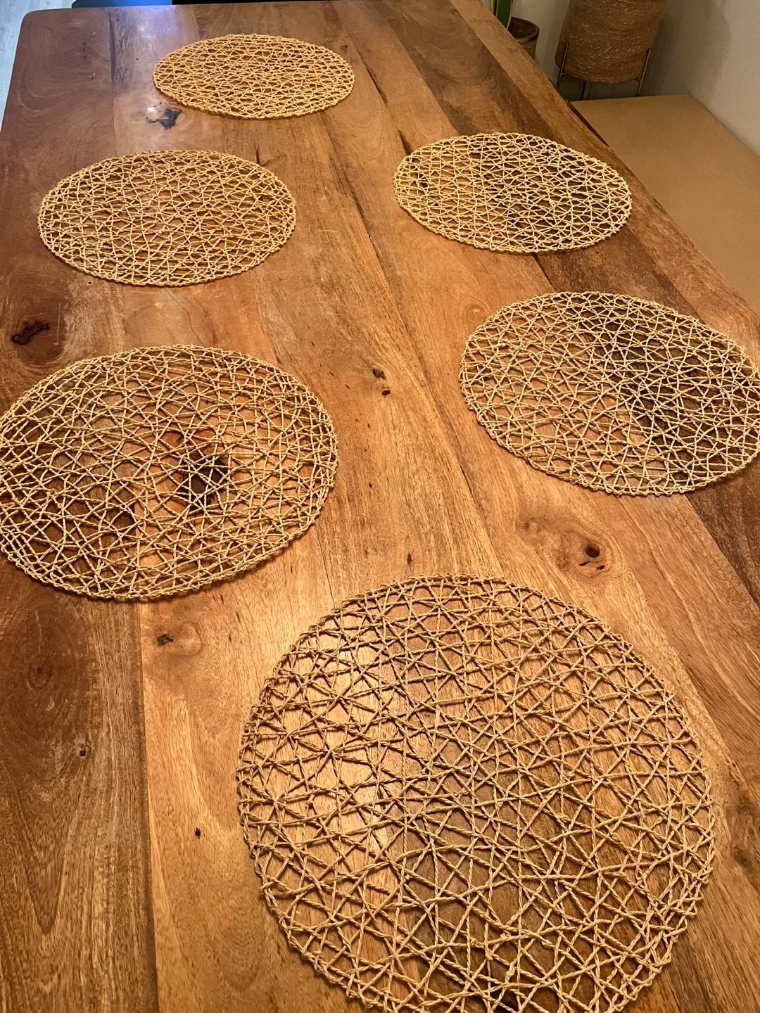 Woven placemats