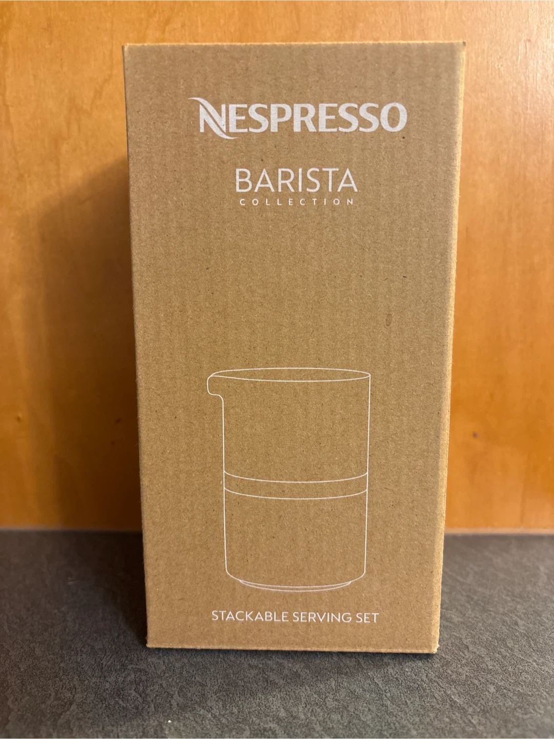 Nespresso Barista Collection Stackable Serving Set