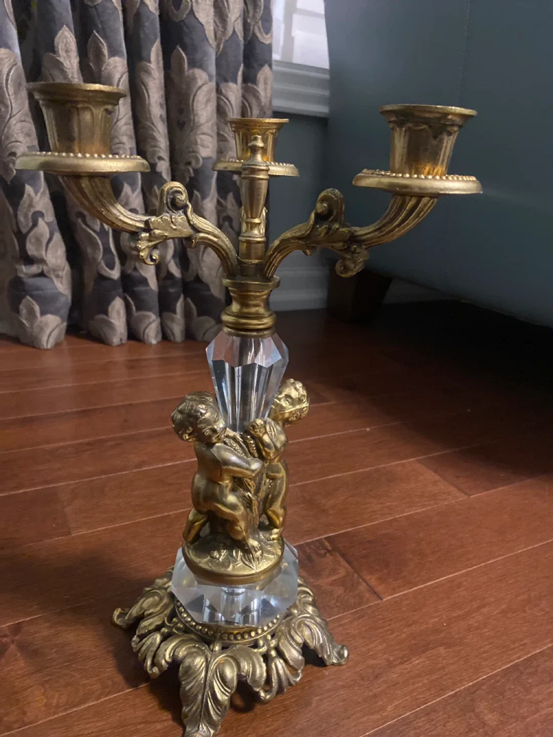 Vintage Gold Candelabra