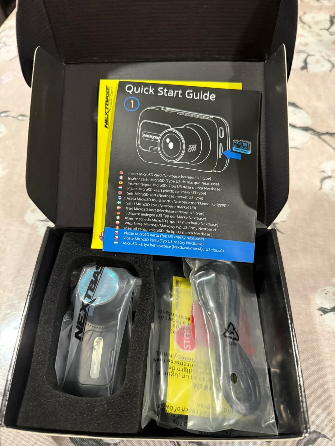 Nextbase 322GW Dash Cam image indicator(3)