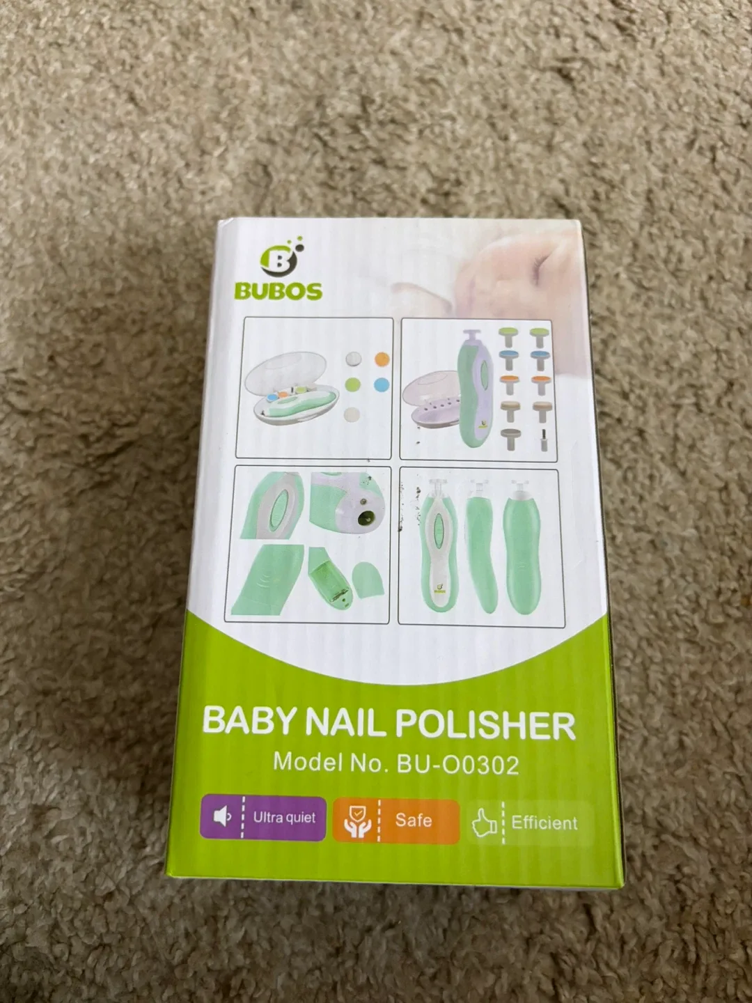 BUBOS Baby Nail Polisher - Like New!
