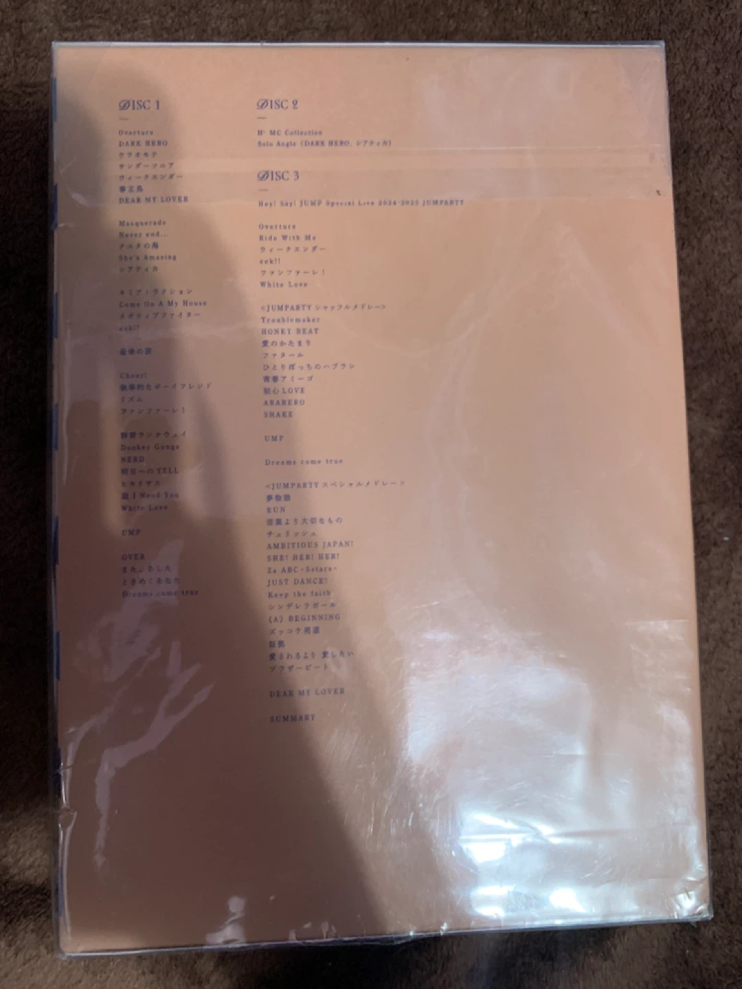 Sealed HeySayJUMP H Live DVD Edition Japan - photo 3