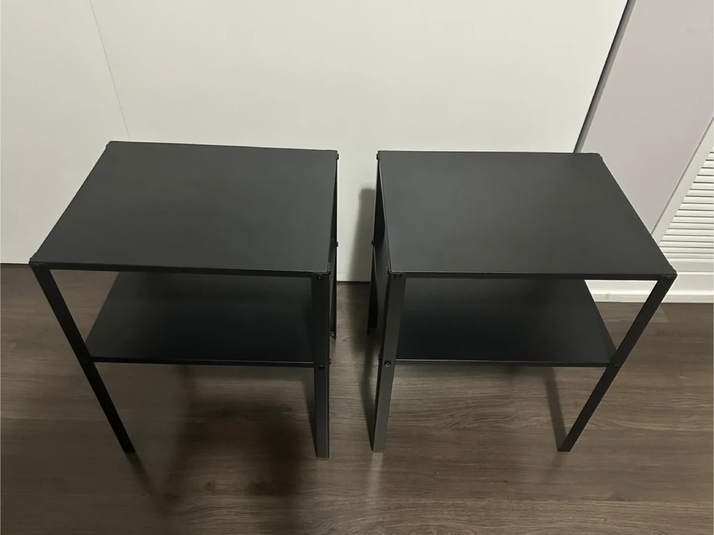 Black Side Table with Two Shelves each$10 image indicator(7)