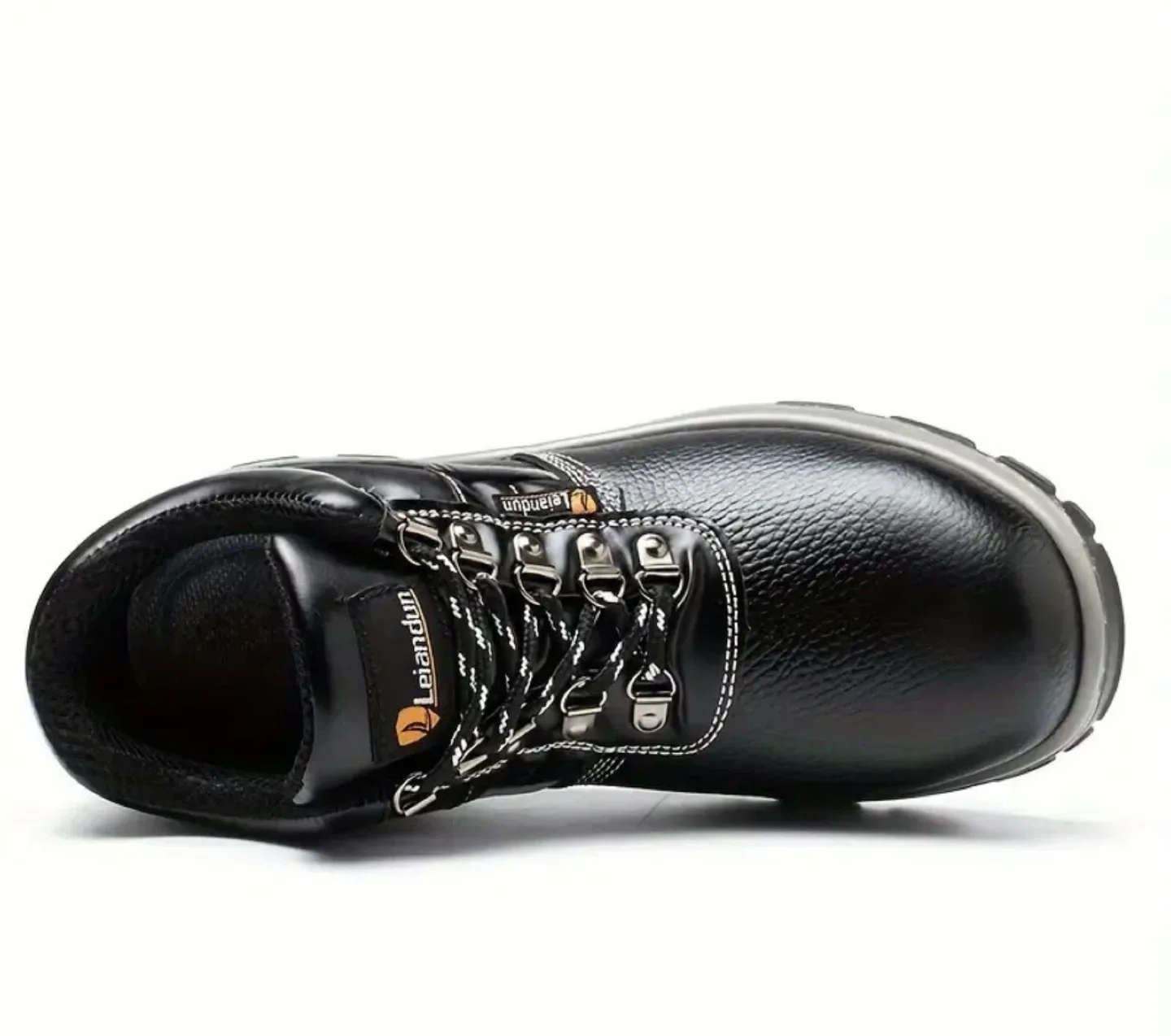 Reinforced Steel-Toe Heavy-Duty Work Boots for Men image indicator(2)