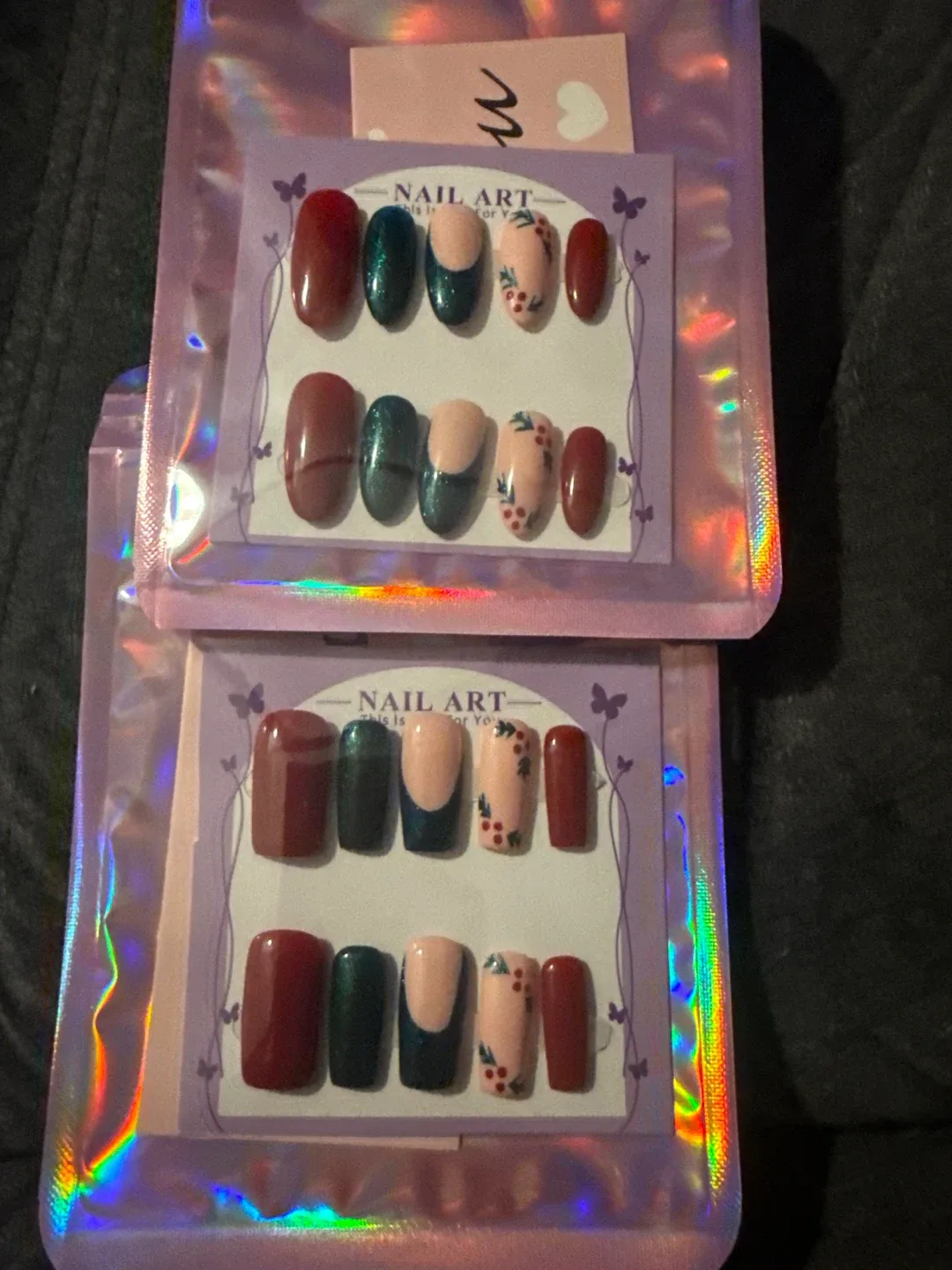 Nail Art Press On Nails - New