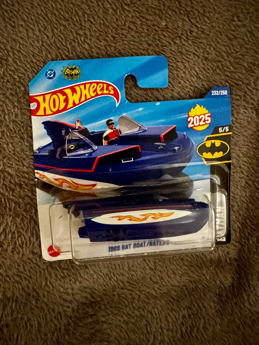 Hot Wheels Batman 1966 Batboat - New in Package!