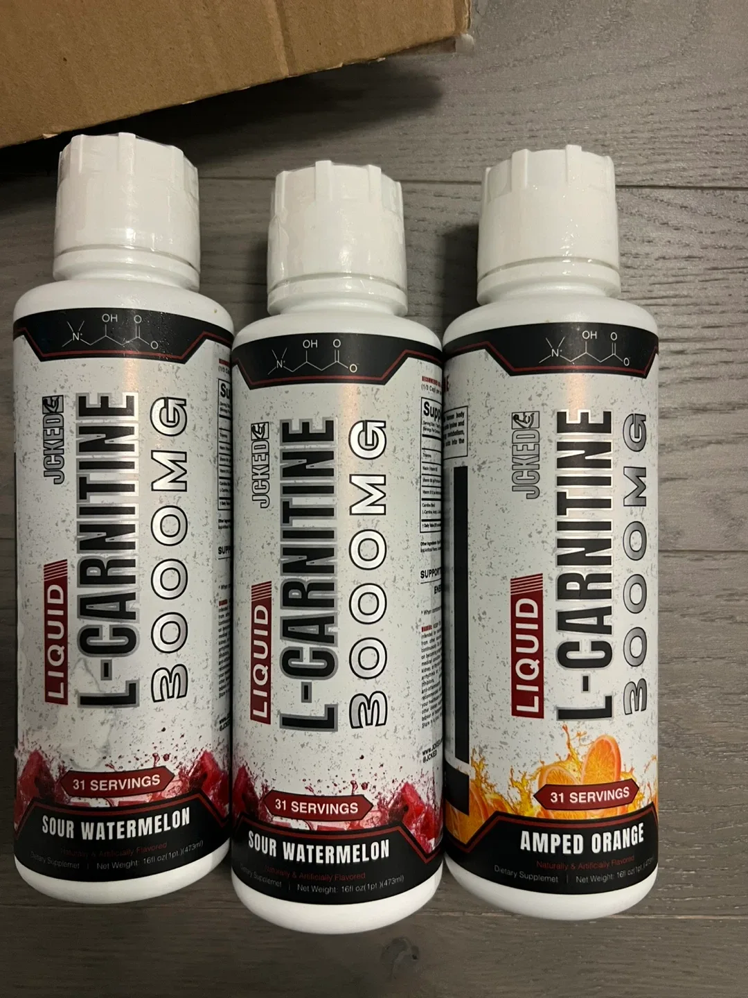 JCKED Liquid L-Carnitine 3000MG