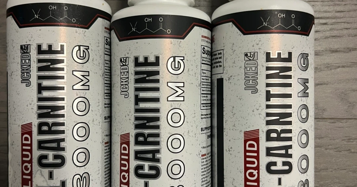 jcked l carnitine JCKED Liquid L-Carnitine 3000MG