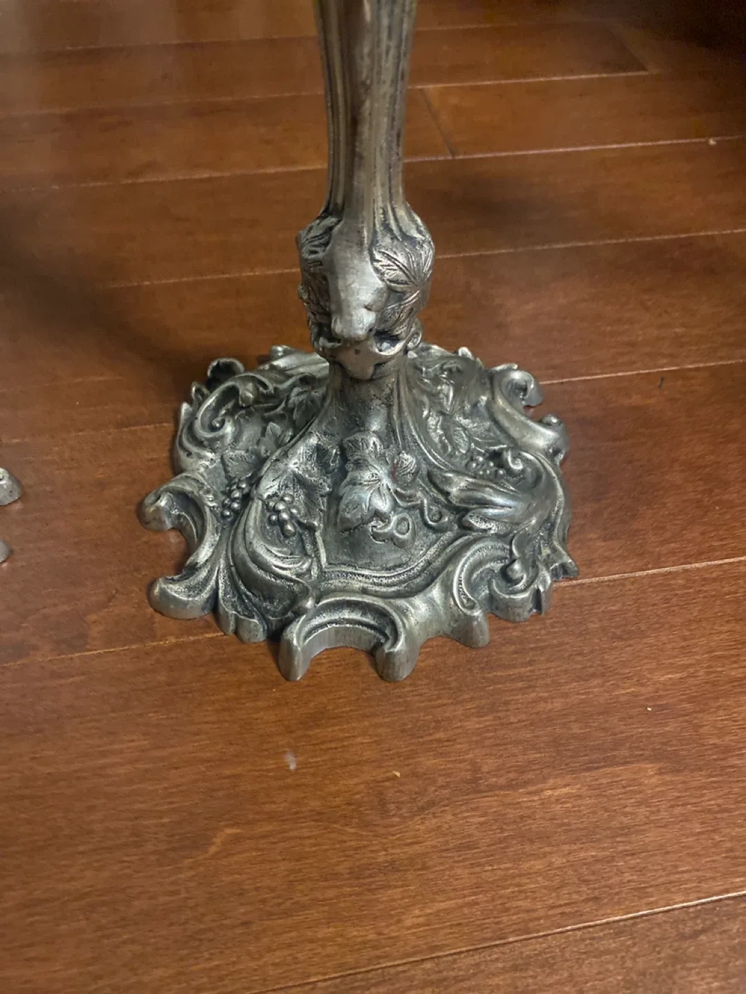 Vintage Silver Candle Holders (Pair) image indicator(3)