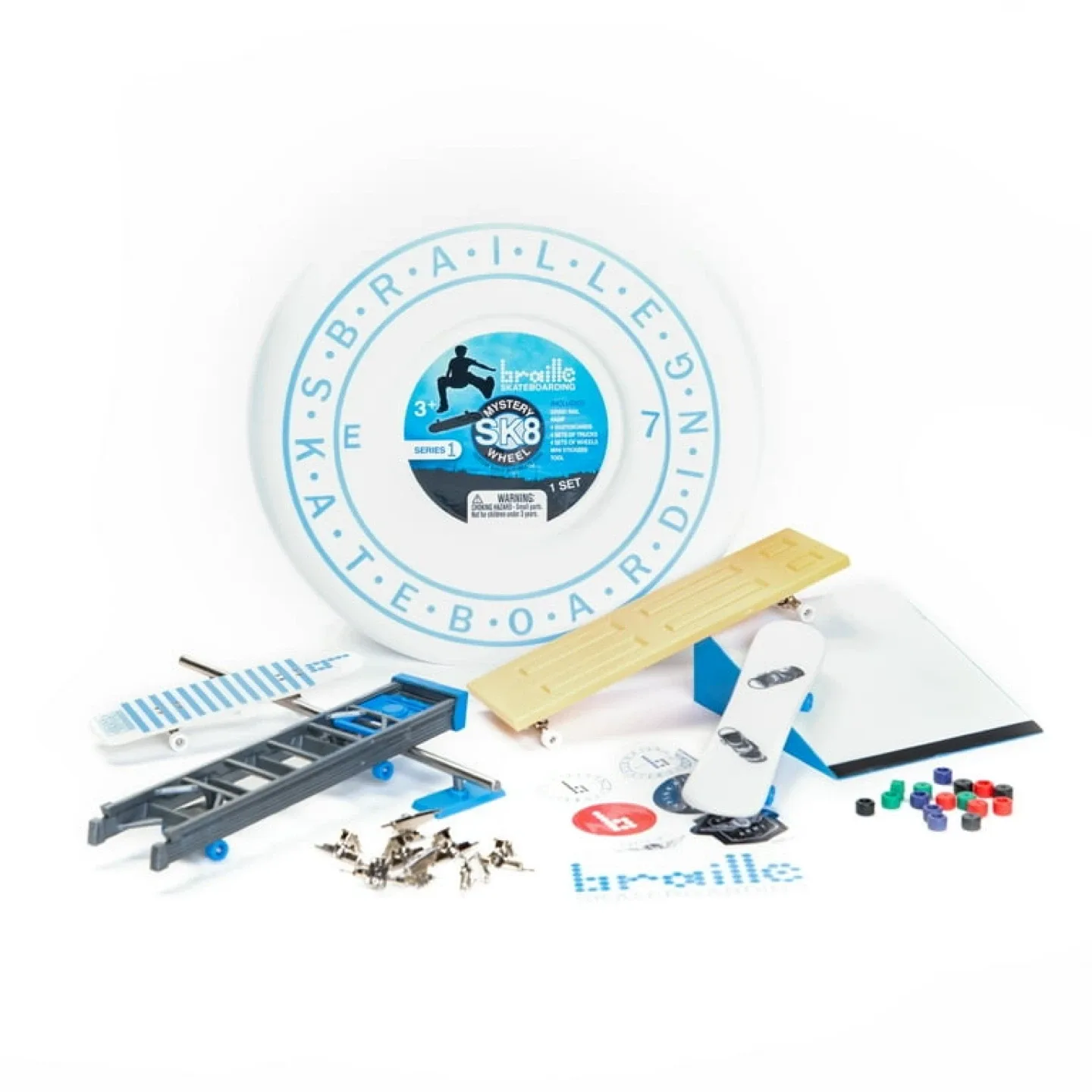 NEW Braille Fingerboard Set