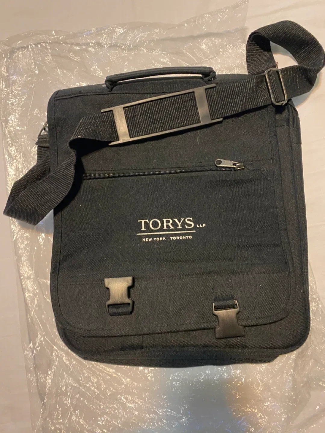 Torys LLP Black Shoulder Bag