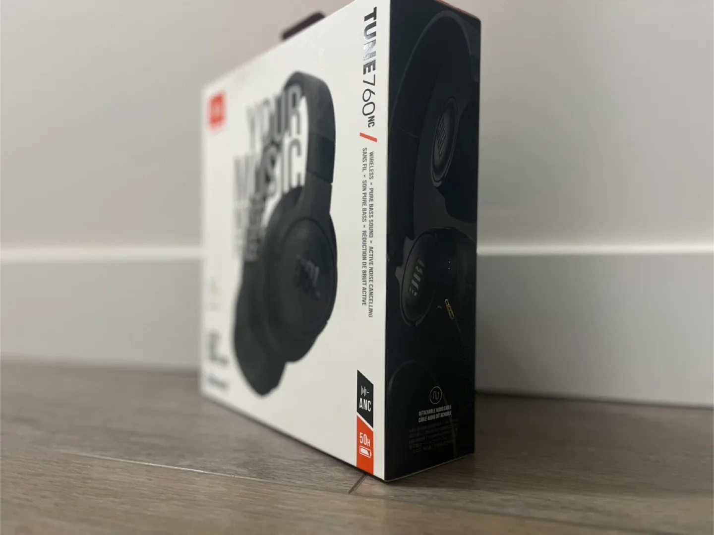 JBL Tune 760NC Wireless Noise Cancelling Headphones - New image indicator(2)