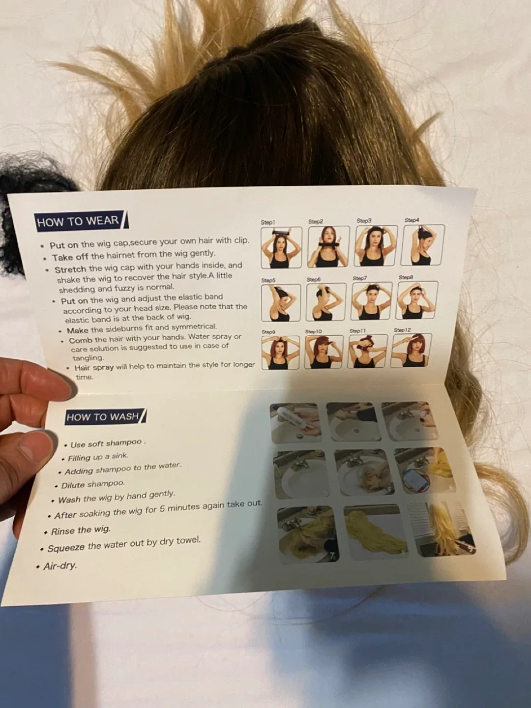 Esmee 24 inch Long Wig Middle Parting image indicator(6)