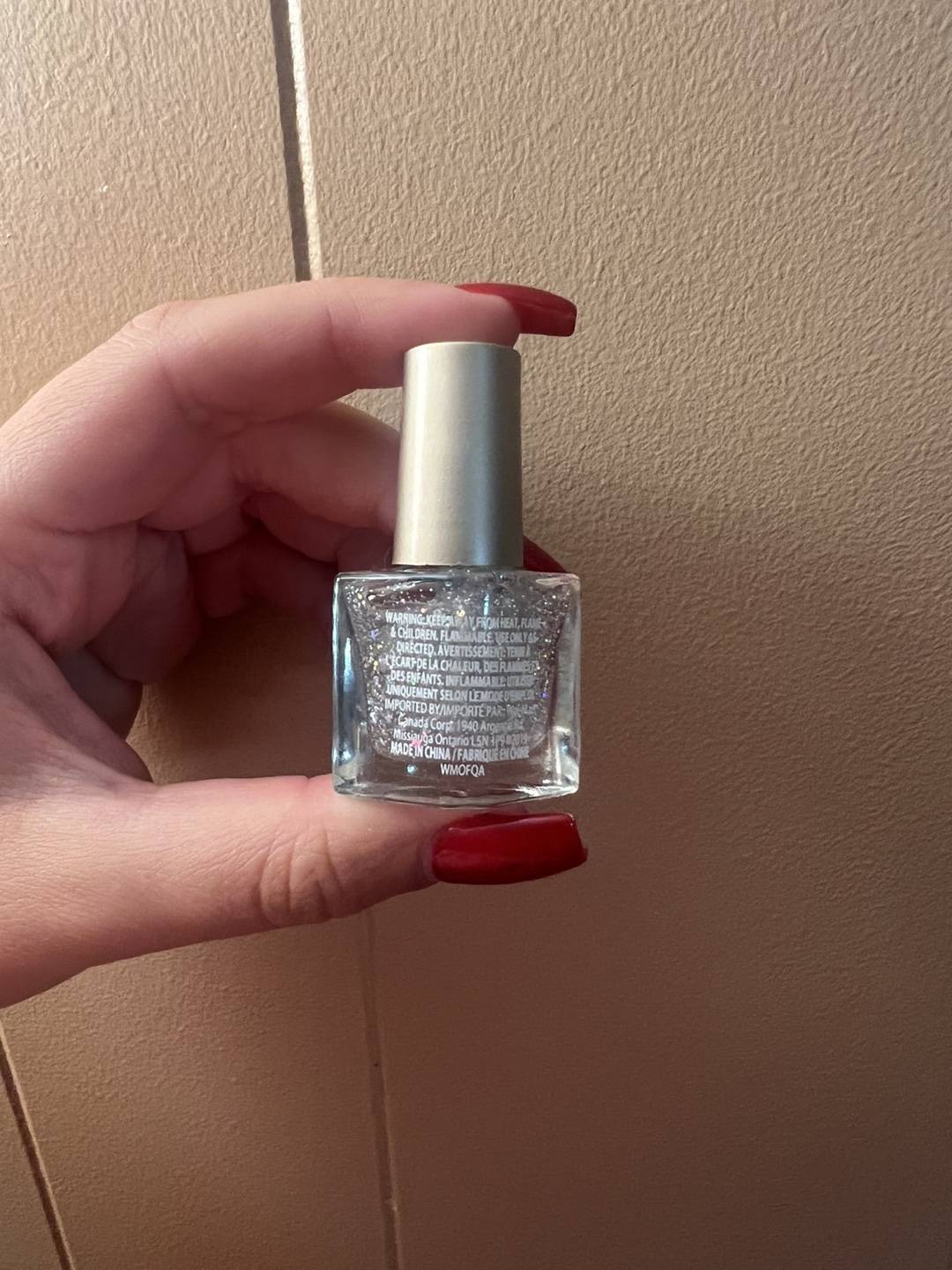 Nail Polish, Silver Glitter - photo 2