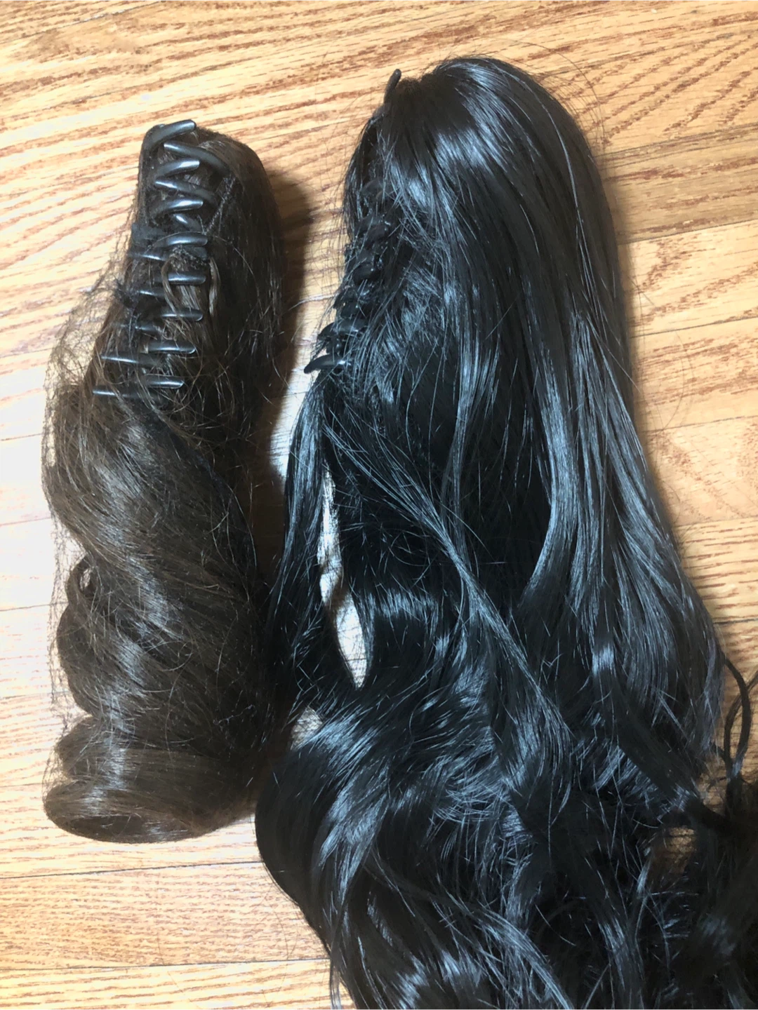 Extensions, Pony tail with clips - photo 5