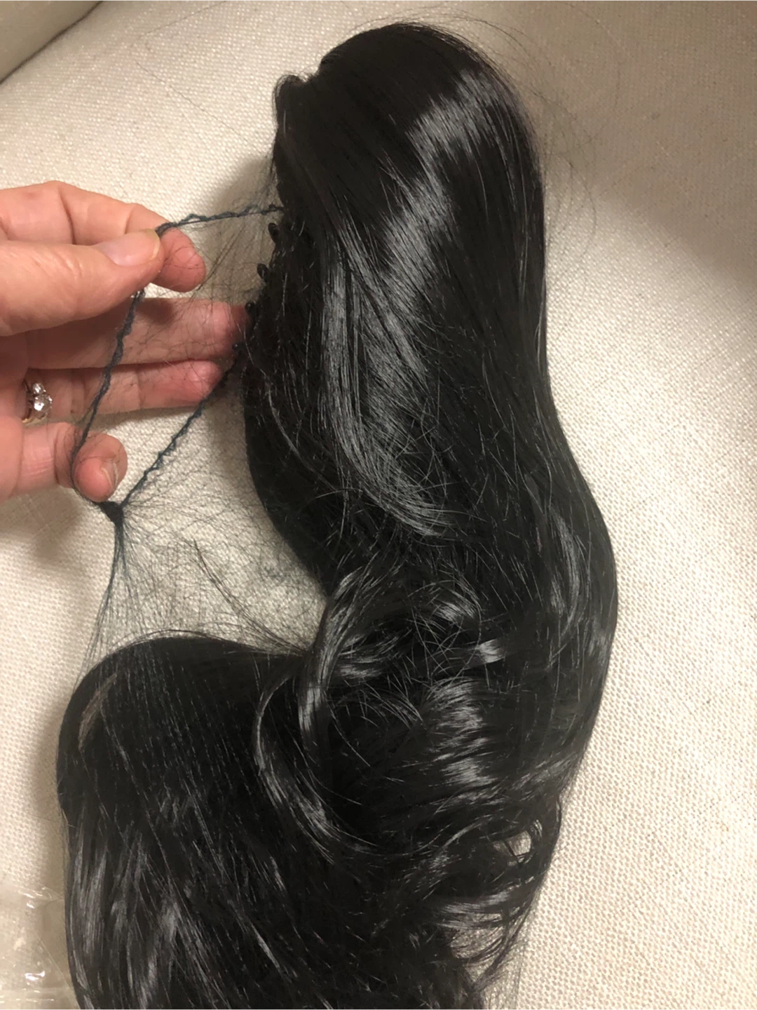 Extensions, Pony tail with clips