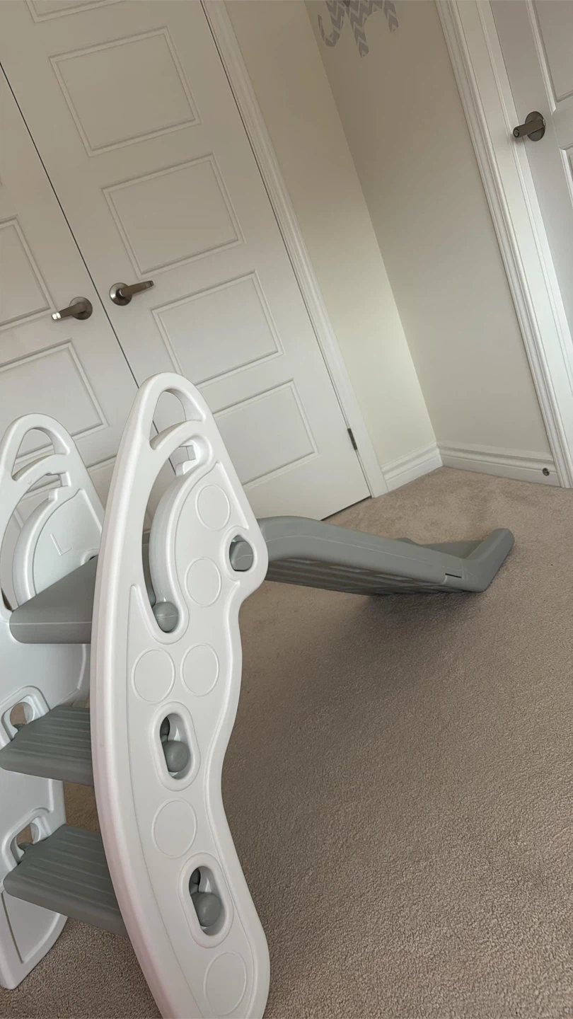 Kids Slide - Grey & White - photo 3