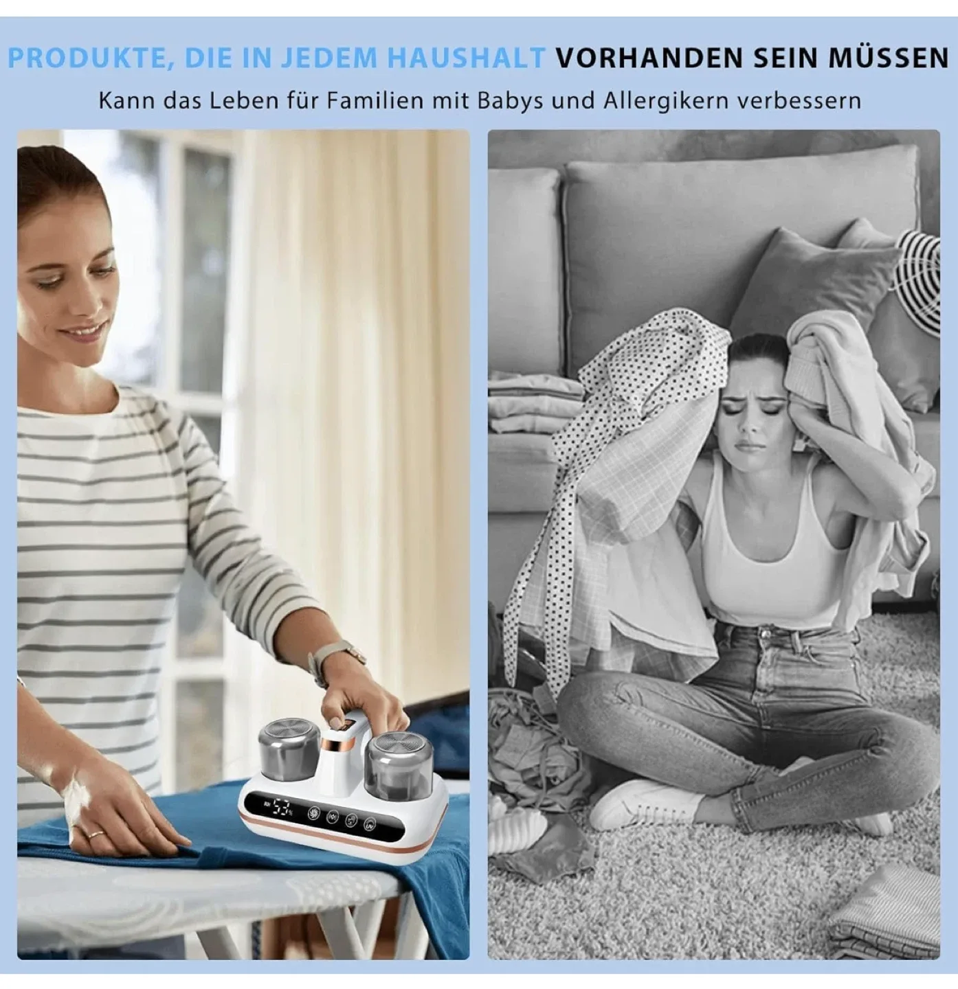 Portable Bed Vacuum Cleaner image indicator(3)