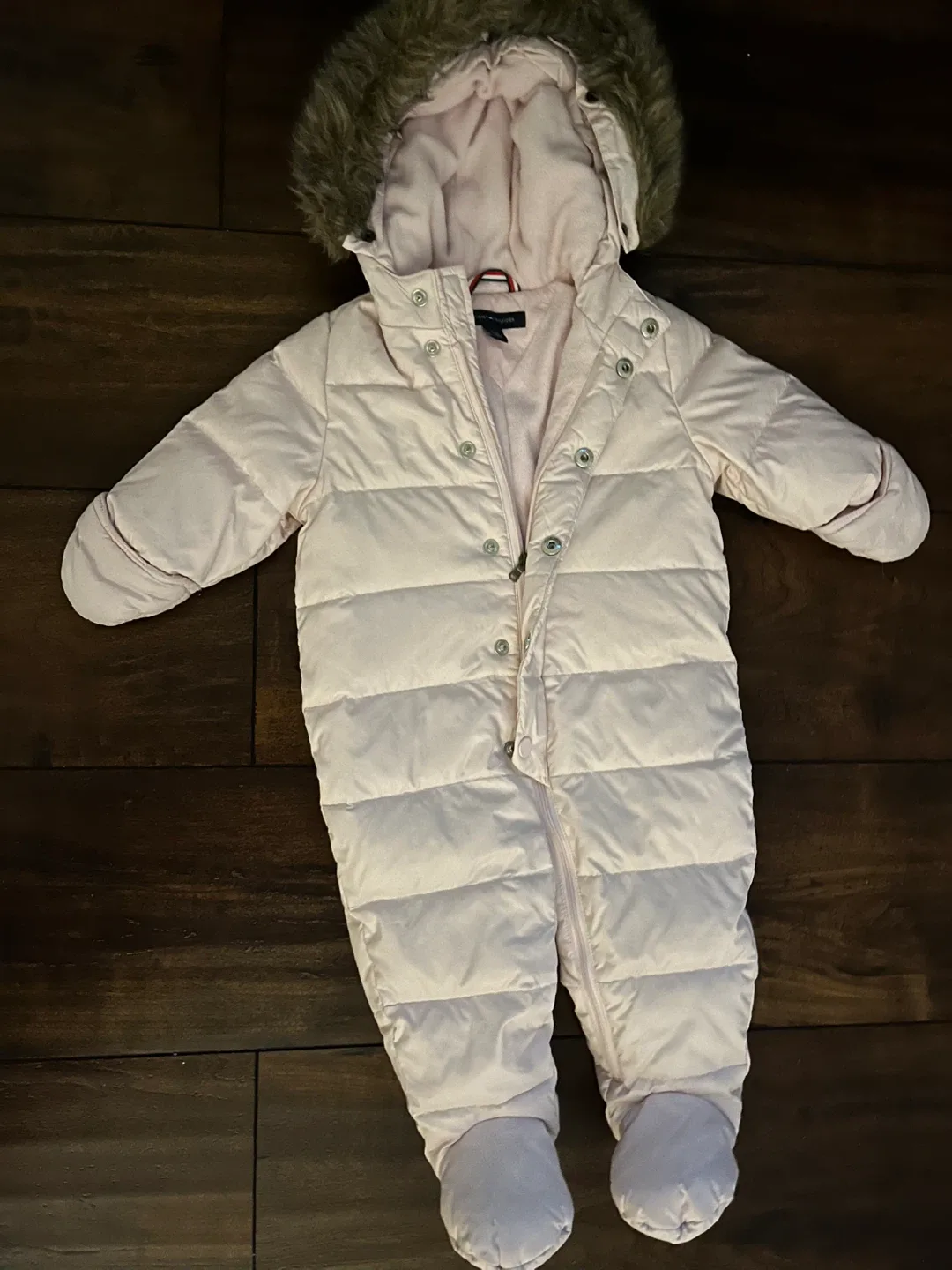 Adorable baby girl Tommy Hilfiger Snowsuit - 6-9M