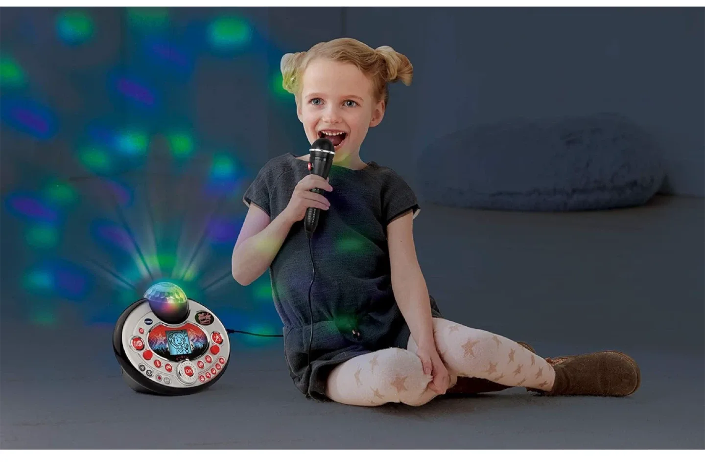 VTech Kidi SuperStar Lightshow Karaoke Machine image indicator(2)