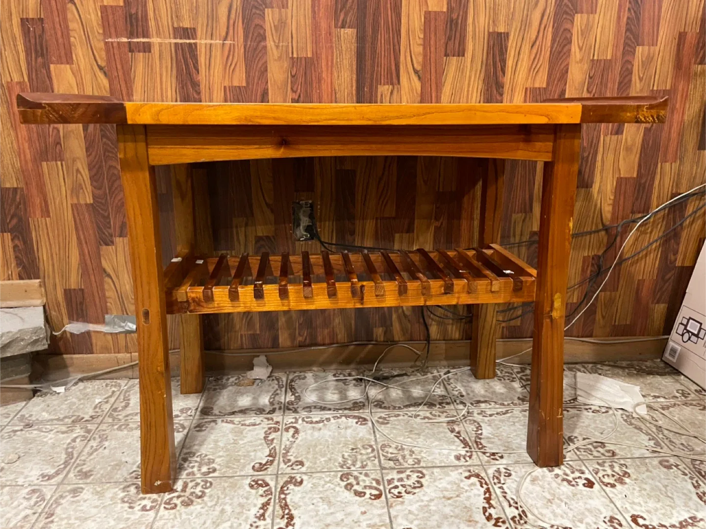 Wooden Side Table image indicator(3)