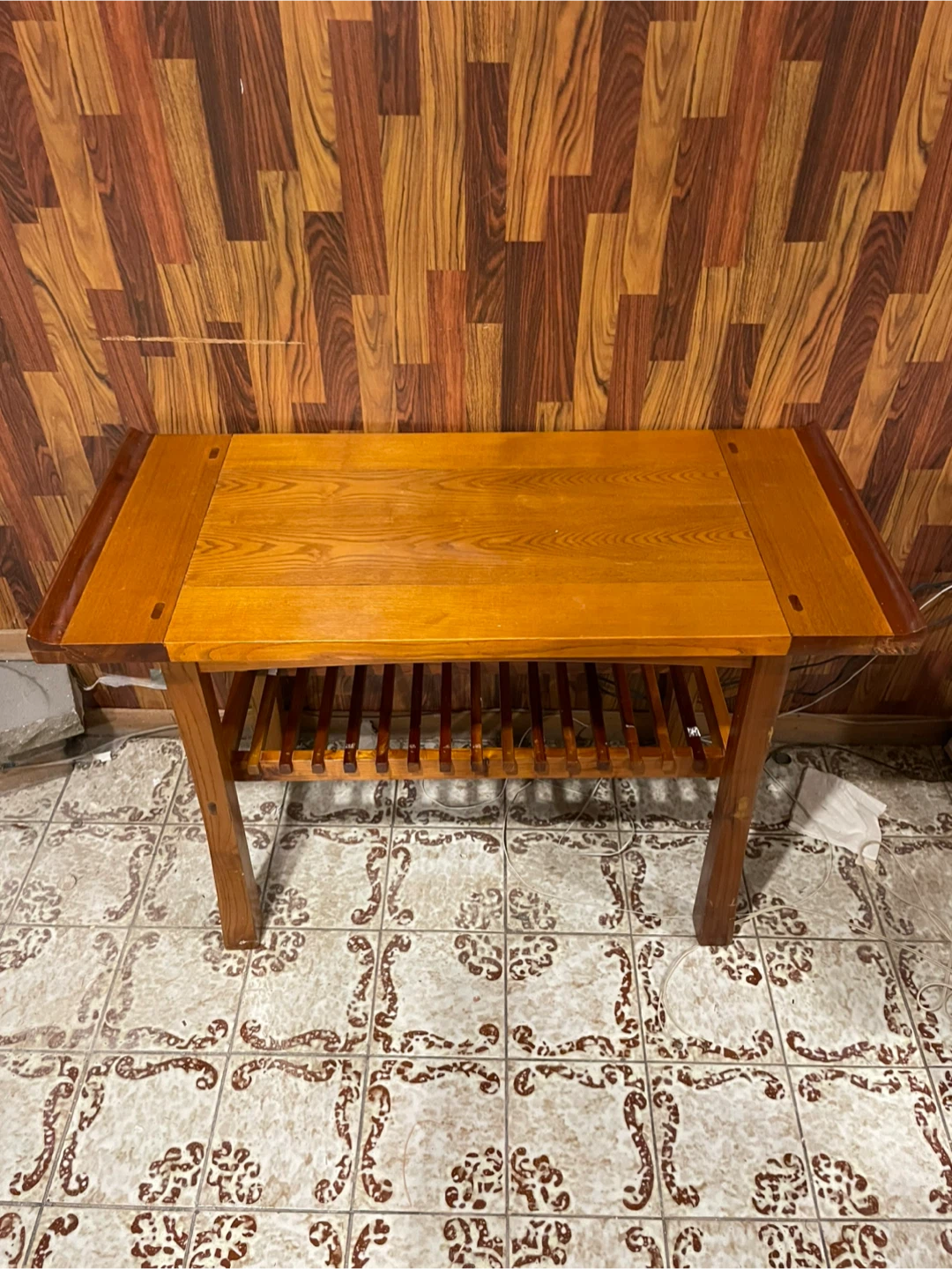 Wooden Side Table - photo 2
