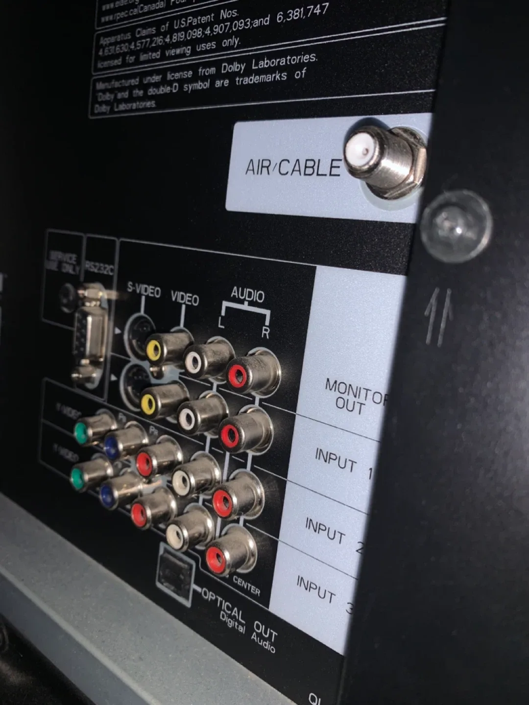 Hitachi 42” Plasma TV image indicator(3)