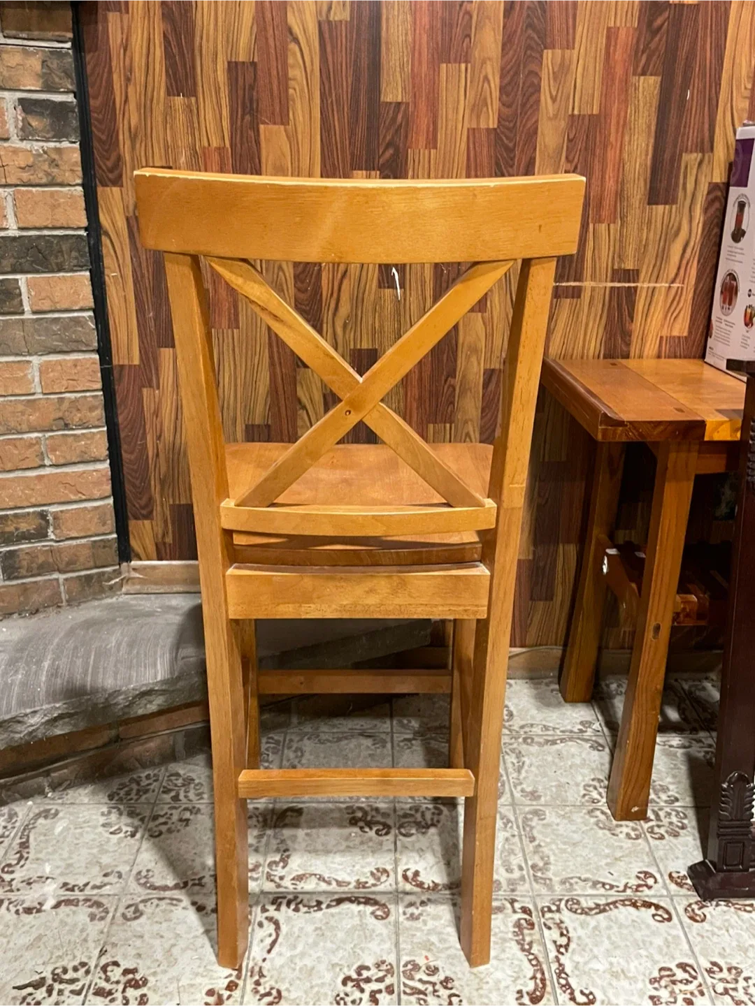 Wooden Bar Stool image indicator(2)
