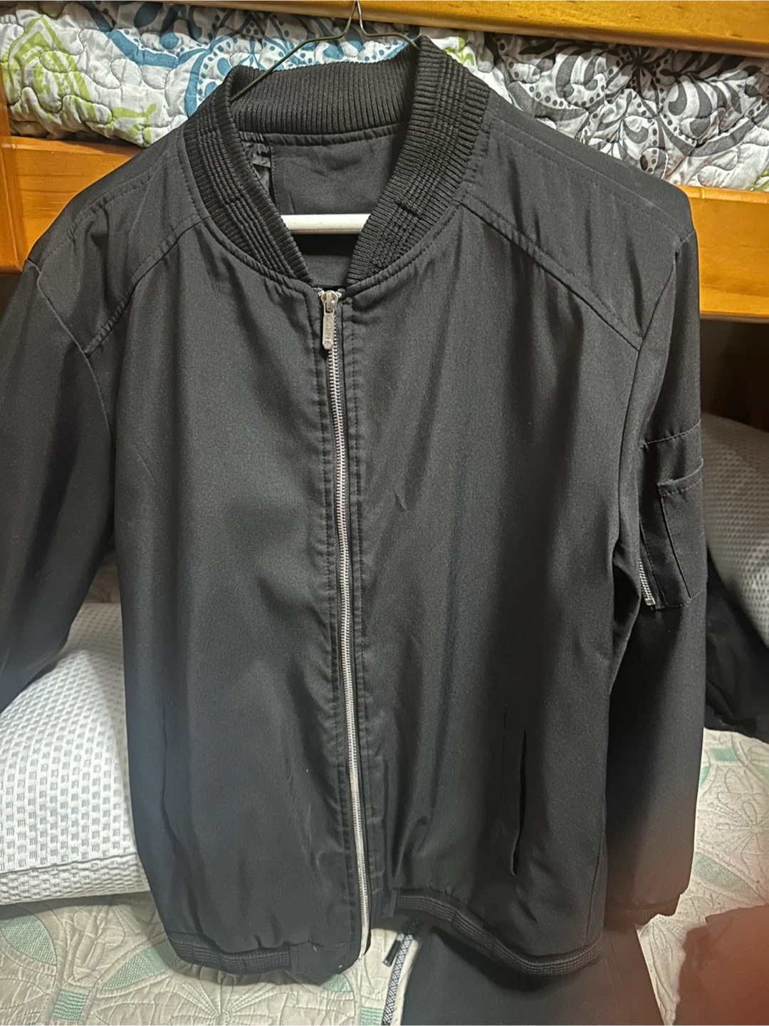 Black Bomber Jacket