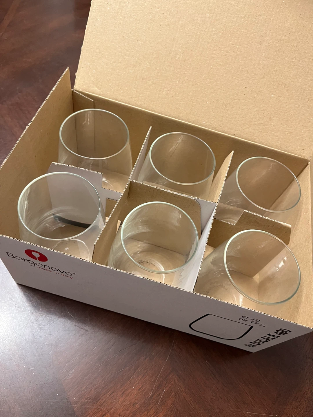 Borgonovo Ducale Tumblers 490ml - Set of 6